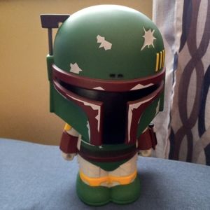 NWT Star Wars Boba Fett PVC coin bank